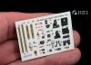 Quinta Studio QD48034 P-39Q/N 3D-Printed & coloured Interior on decal paper (for Hasegawa kit) 1/48